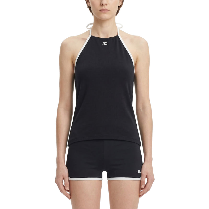 Neckholder Top mit Logo