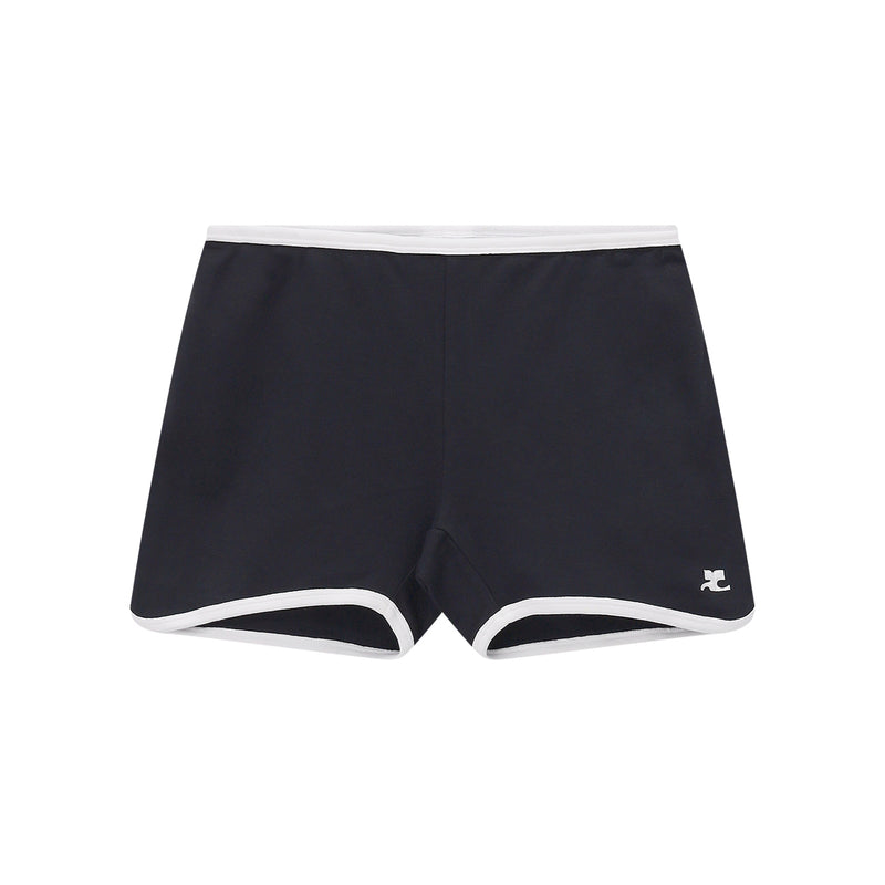 Shorts mit Logo L / Schwarz