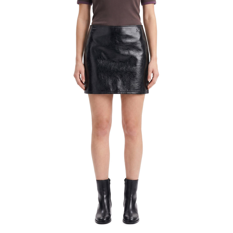 Courrèges Minirock Vinyl Damen
