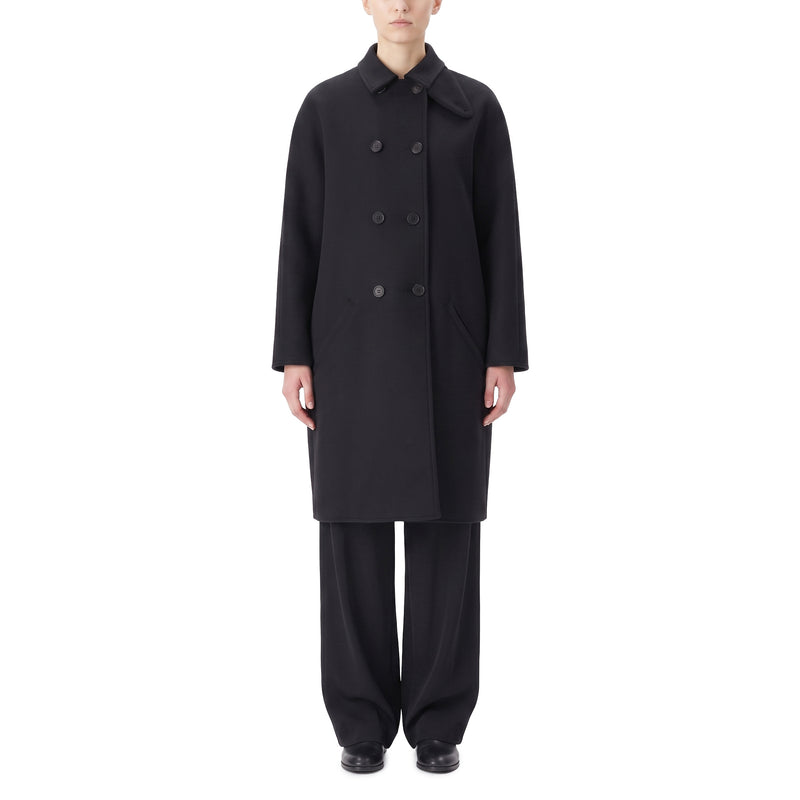 Courrèges Mantel aus Wolle & Seide Damen