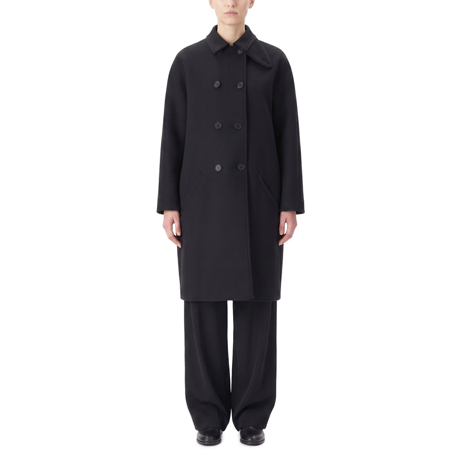 Courrèges Mantel aus Wolle & Seide Damen