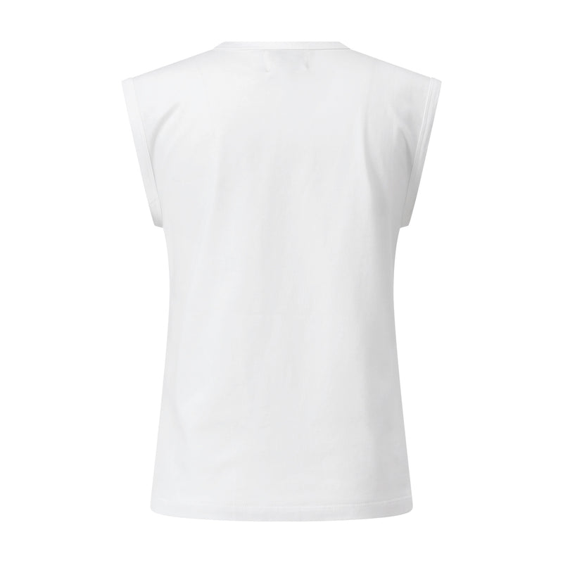 Loulou de Saison Open-Edge Top aus Pima-Baumwolle Damen