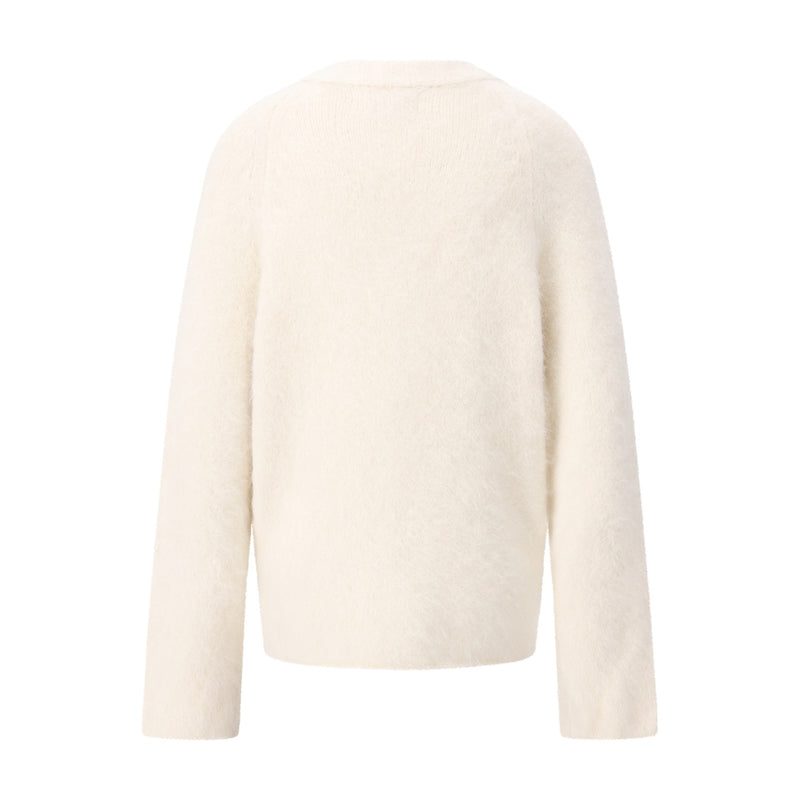 Loulou de Saison Strickjacke Lynn aus Alpaka-Mix Damen