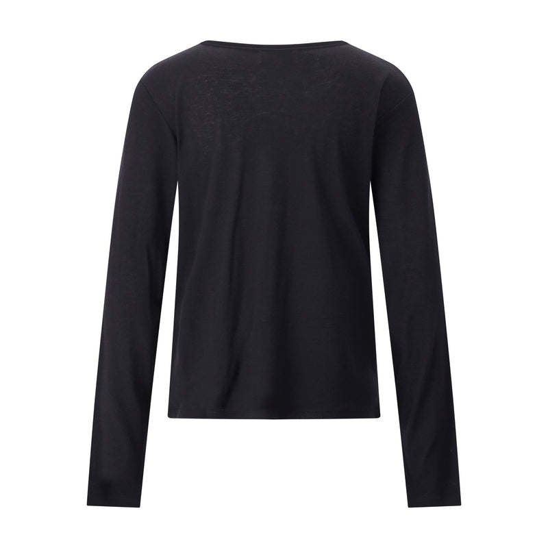 Loulou de Saison Langarmshirt Ava Damen