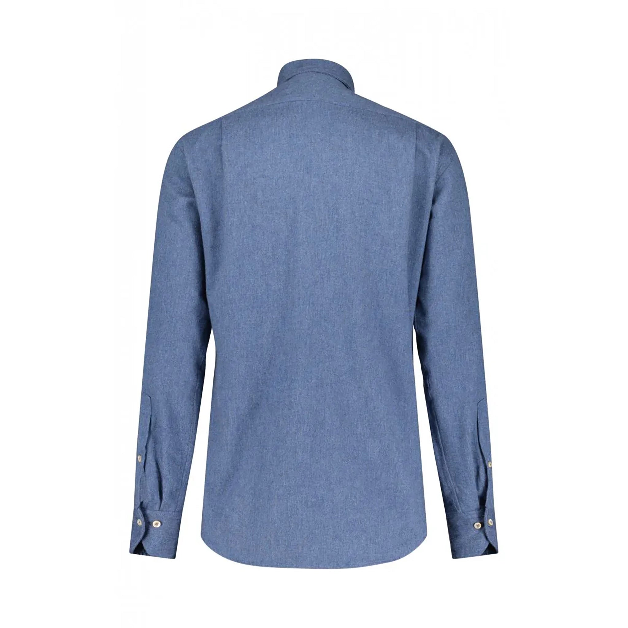 Baumwollhemd mit Button-Down-Kragen
