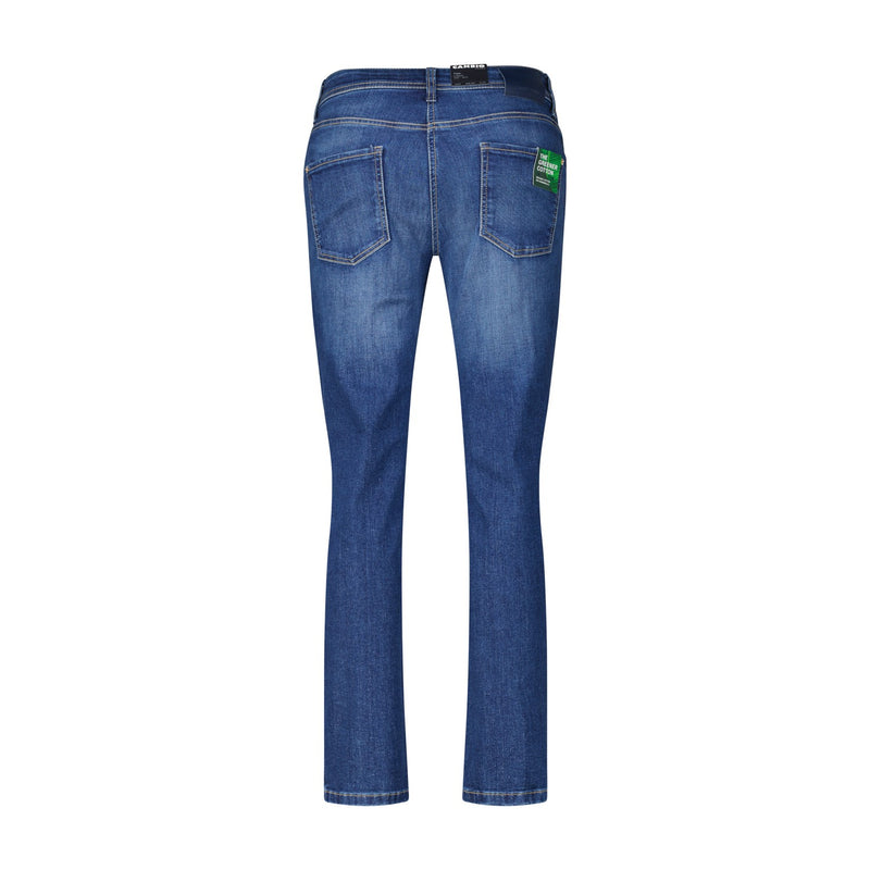 Cambio Cropped Straight-Leg Jeans Piper Damen