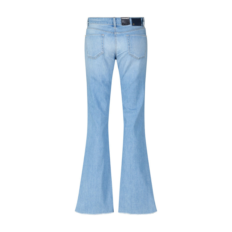 Cambio Flared Jeans Paris aus Baumwolle Damen