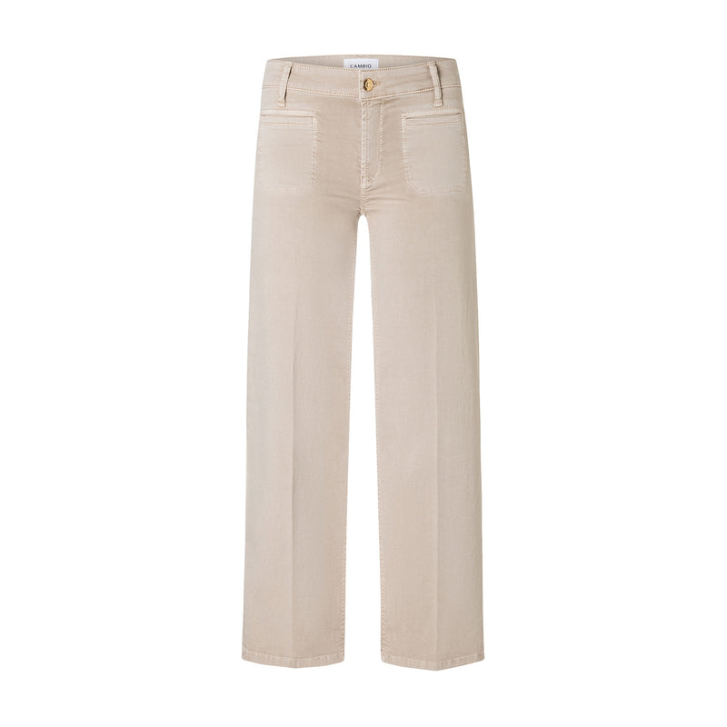 Cambio Cropped Baumwollhose Tess Damen