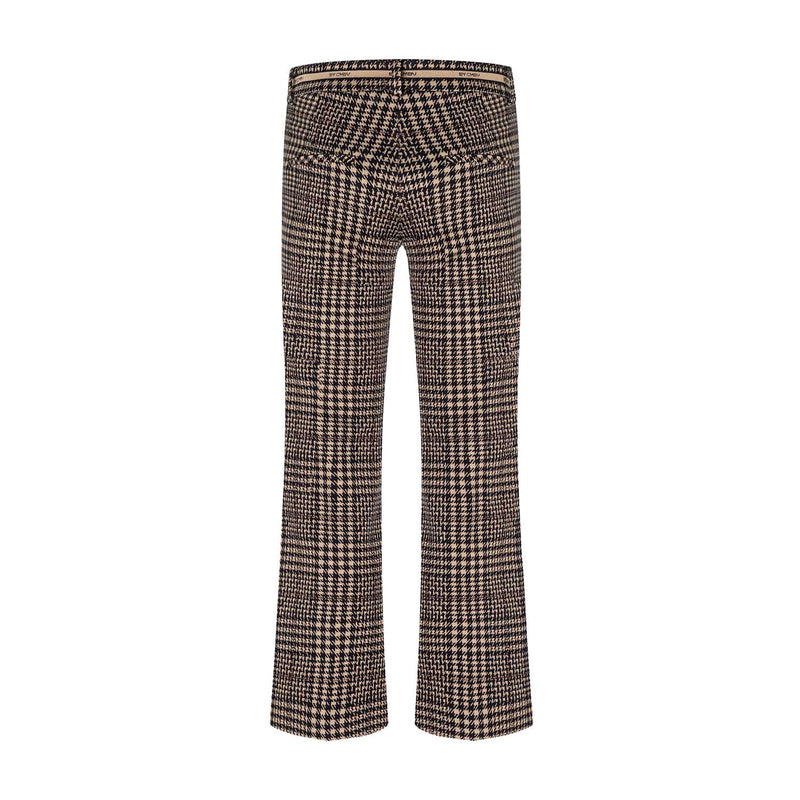 Cambio Stoffhose mit Hahnentritt-Muster Damen