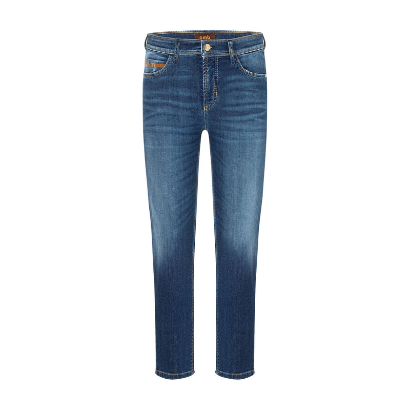 Cambio Slim-Fit Jeans Piper Short Damen