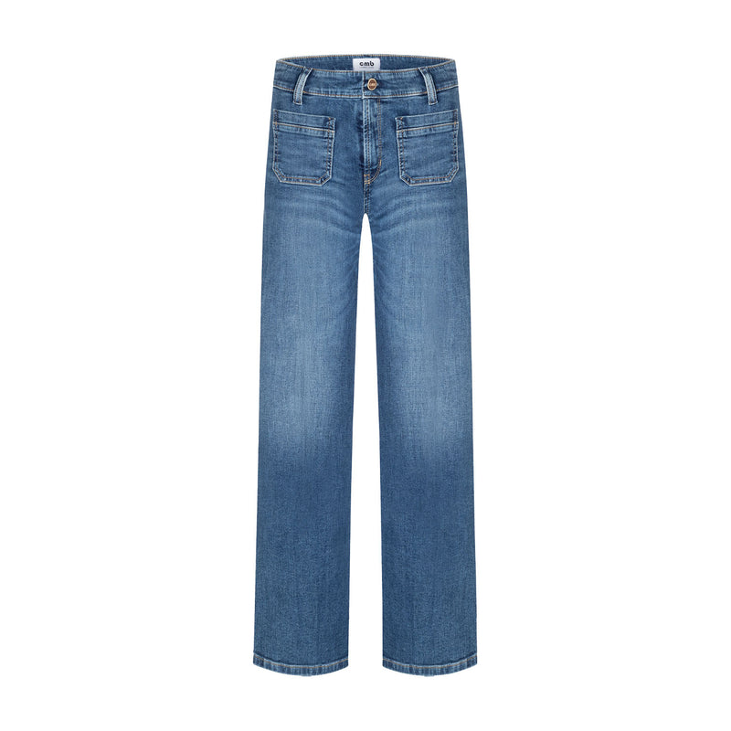Cambio Wide Leg Jeans Tess Damen