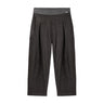 CAMBIO Hose Olive aus Woll-Mix Damen