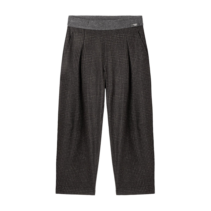 CAMBIO Hose Olive aus Woll-Mix Damen