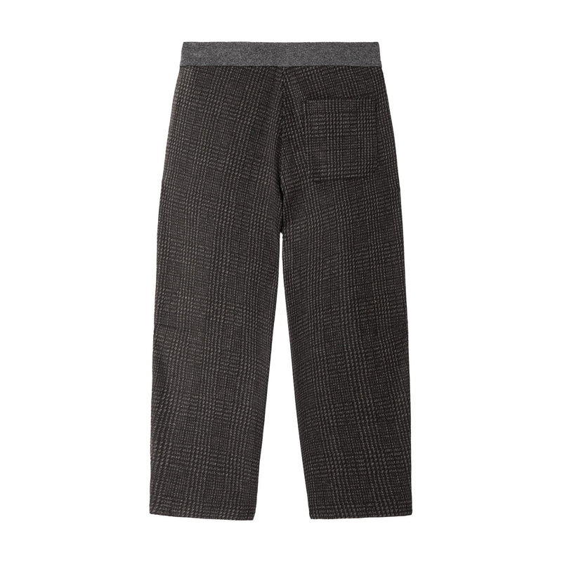 Hose Olive aus Woll-Mix