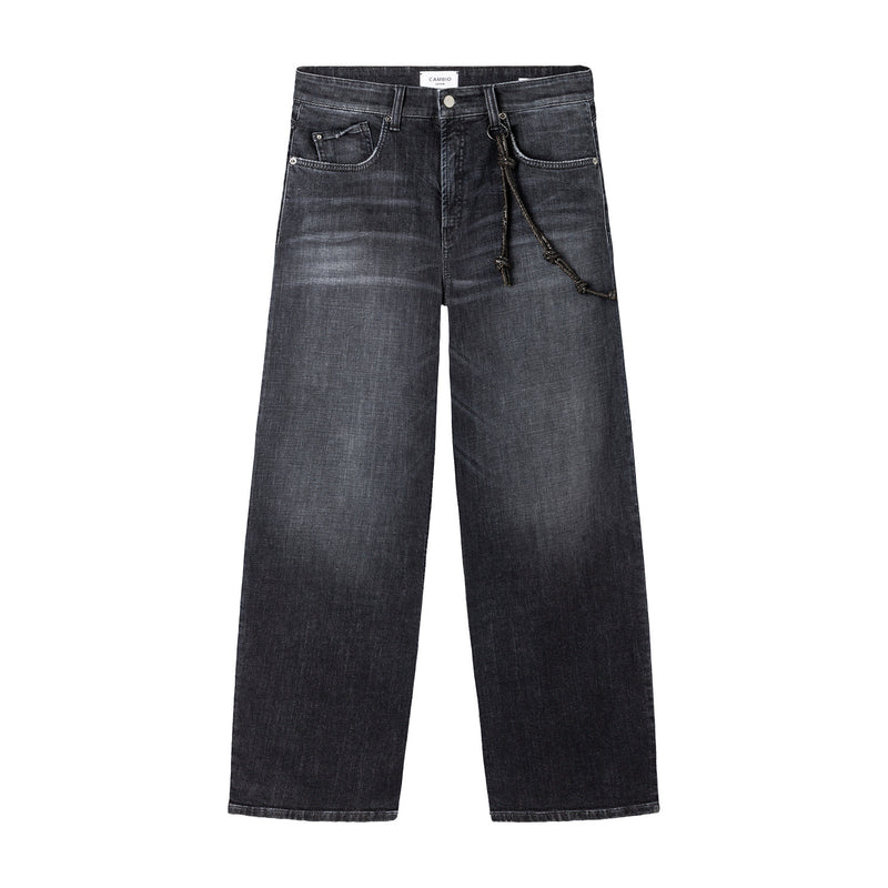 Baggy Jeans aus Baumwolle