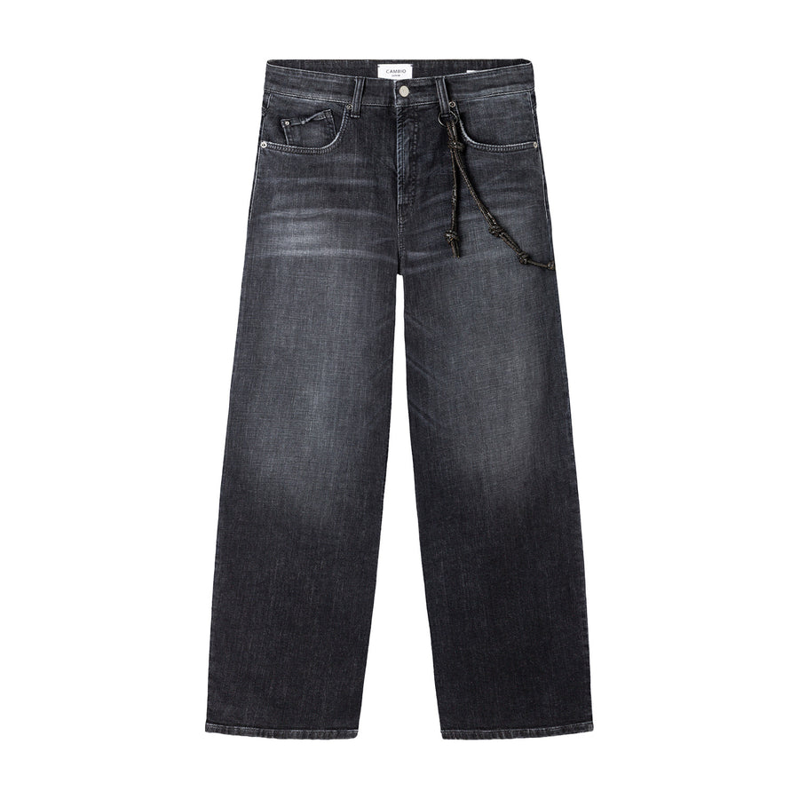 Baggy Jeans aus Baumwolle