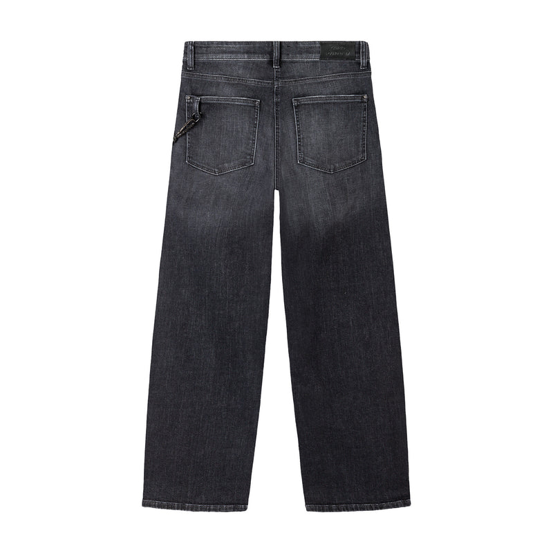 Baggy Jeans aus Baumwolle