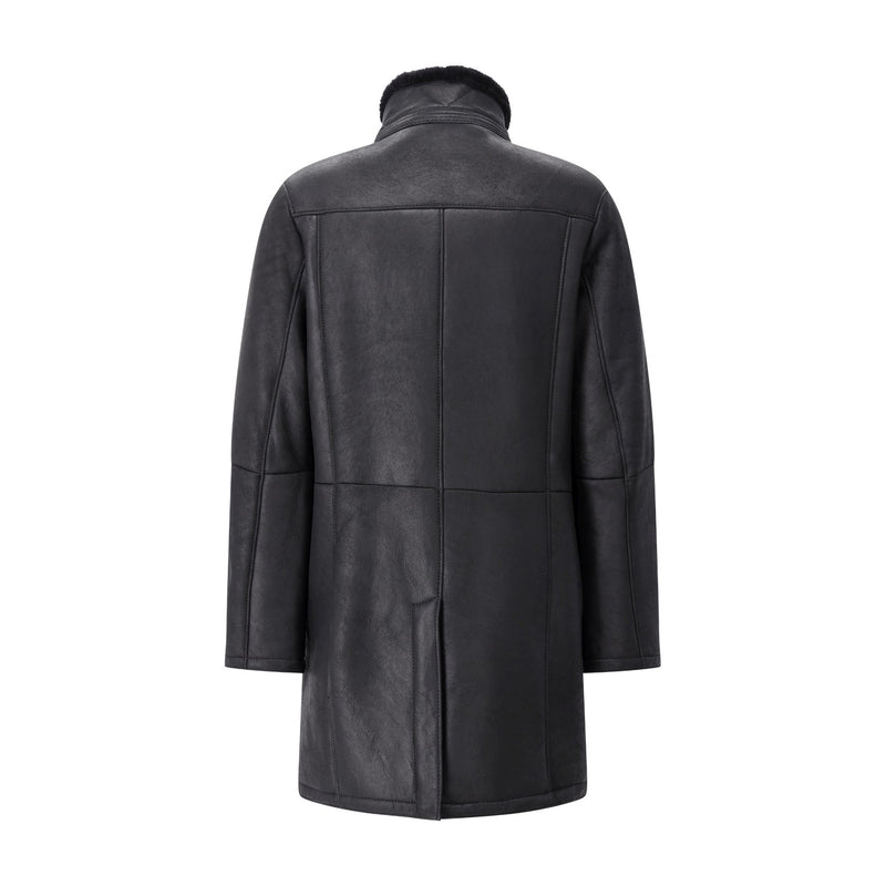 Werner Christ Mantel Bernd aus Leder Herren