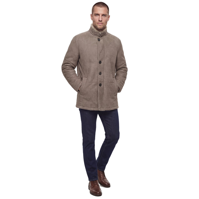 Werner Christ Mantel Antony aus Lammfell Herren