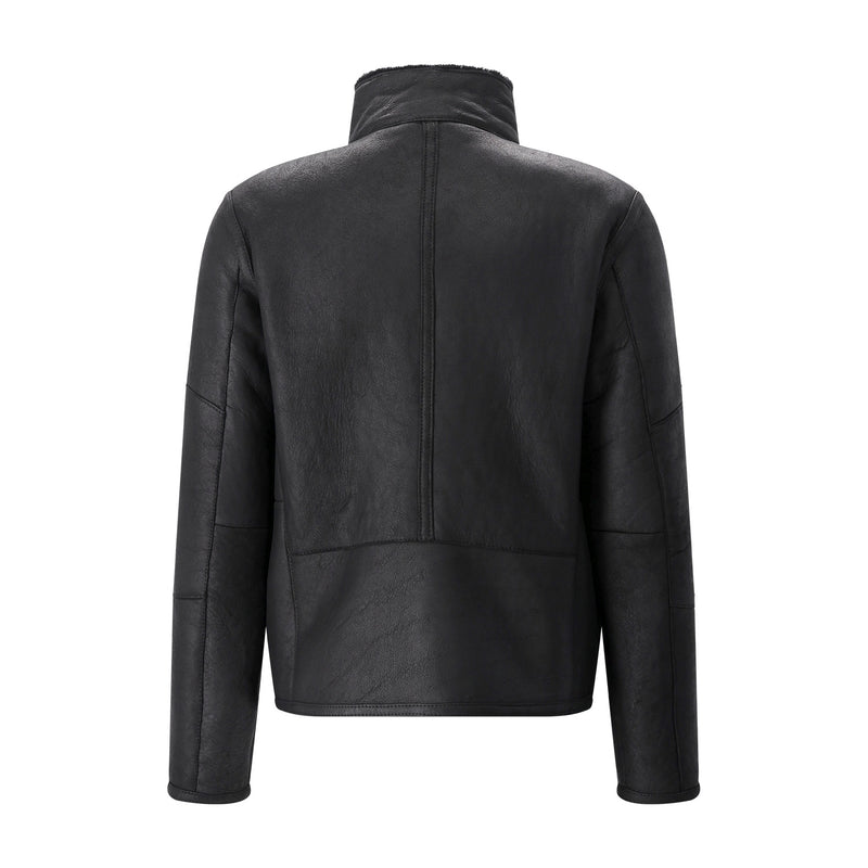 Lederjacke Damon 60 / Schwarz