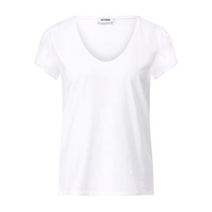 T-Shirt Avivi aus Baumwolle L / Weiß