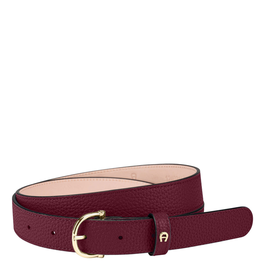Aigner Gürtel aus genarbtem Leder Damen