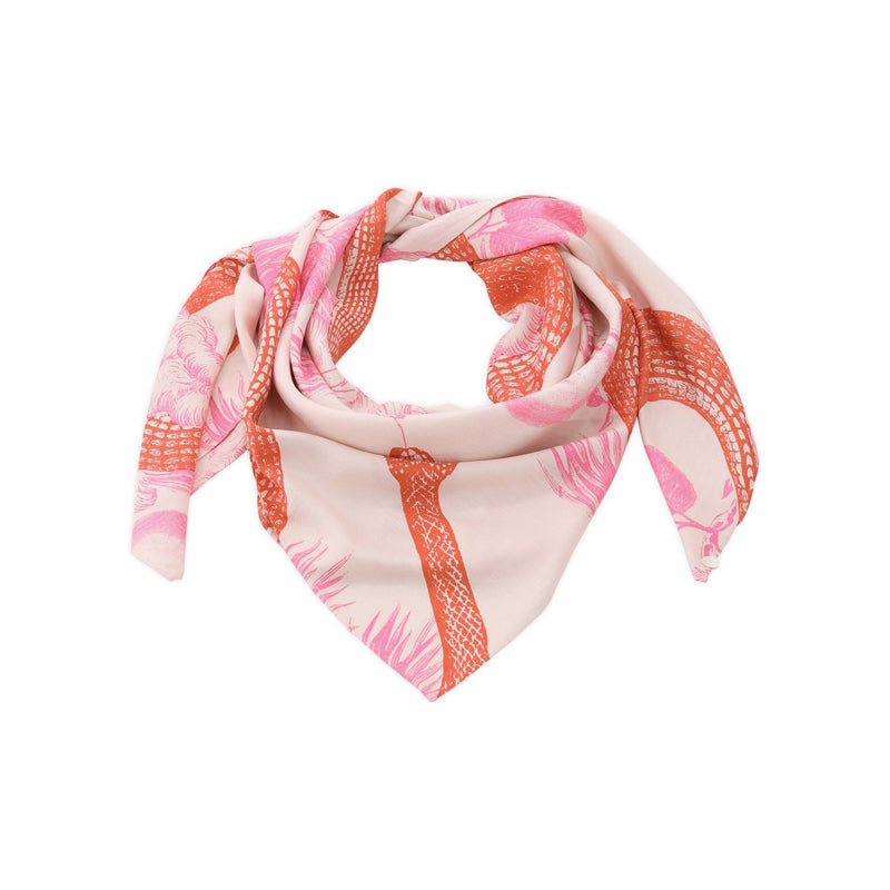 Friendly Hunting Tuch Cube aus Seide Damen