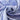 Tuch aus Seide One Size / Blau