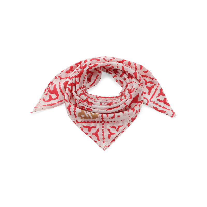 Tuch aus Kaschmir One Size / Rot