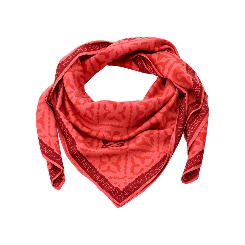 Friendly Hunting Tuch Cube aus Seide Damen