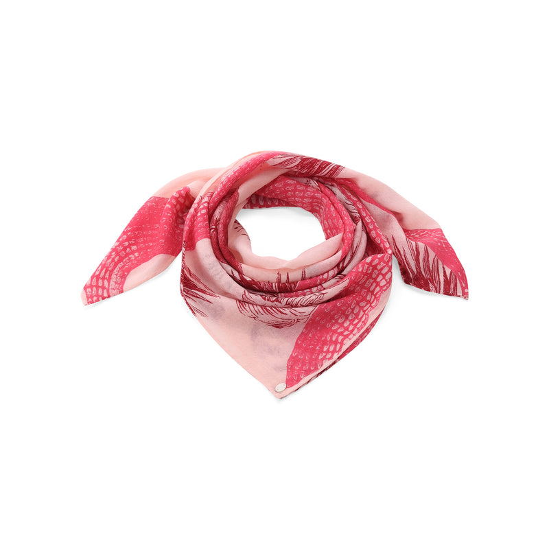 Tuch aus Kaschmir One Size / Pink