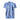 T-Shirt mit Strickmuster XXL / Blau