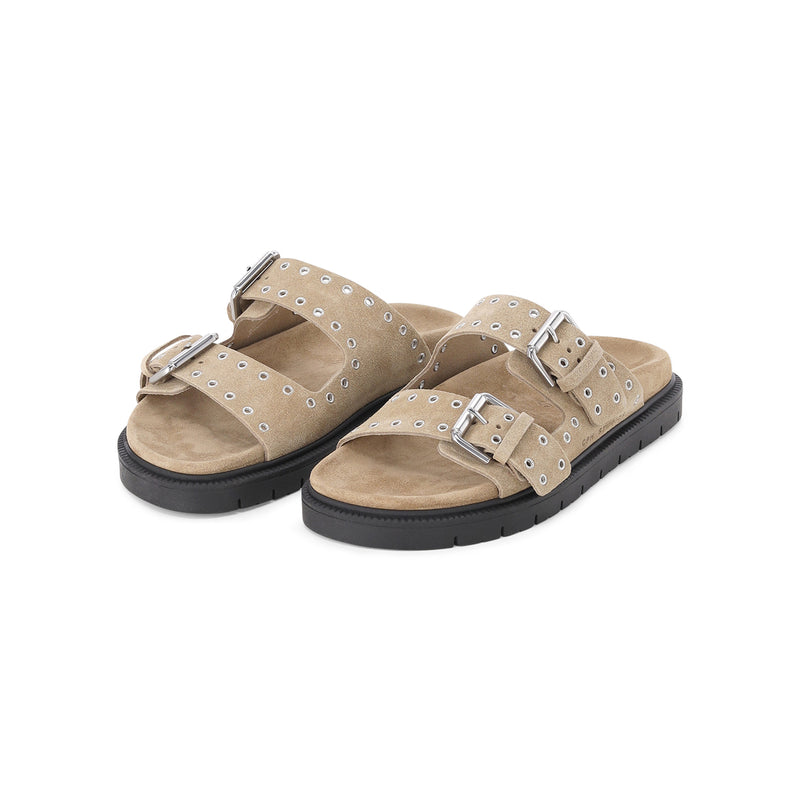 Copenhagen Sandalen CPH702 aus Veloursleder Damen