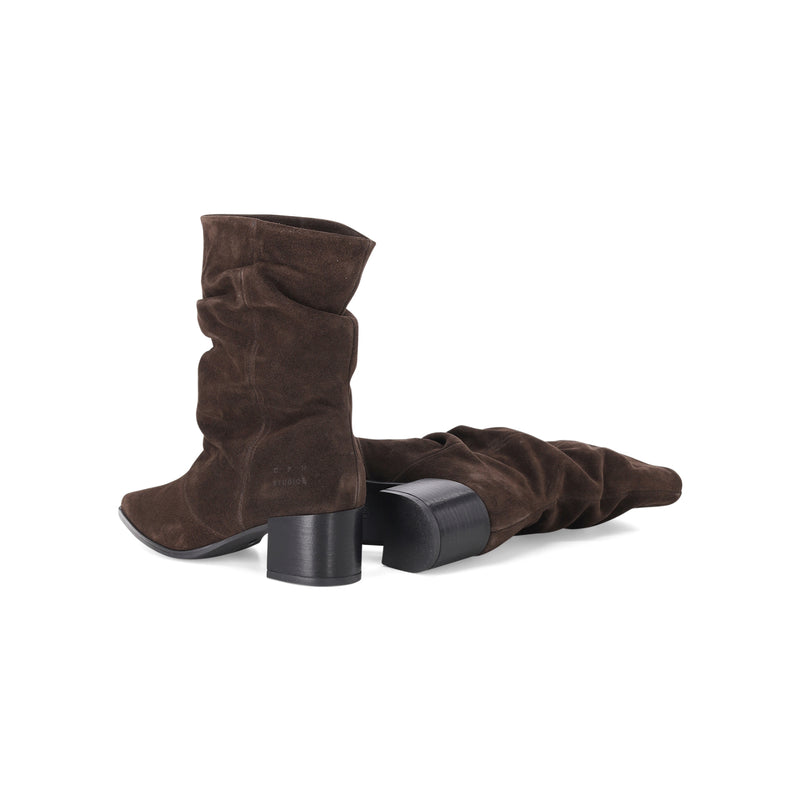 Stiefeletten CPH292 aus Leder 42 / Dunkelbraun