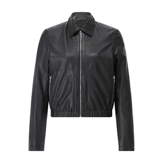 Jacke Helen aus Lammleder 42 / Grün