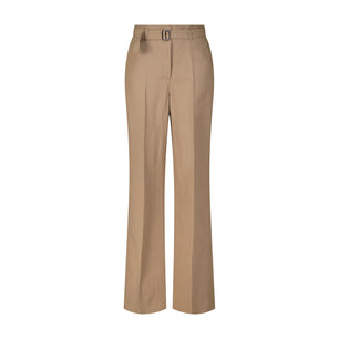 Weite Stoffhose Anais 46 / Hellbraun