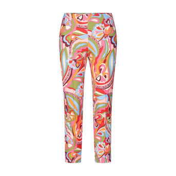 7/8-Hose Capri mit Muster 44 / Multicolor