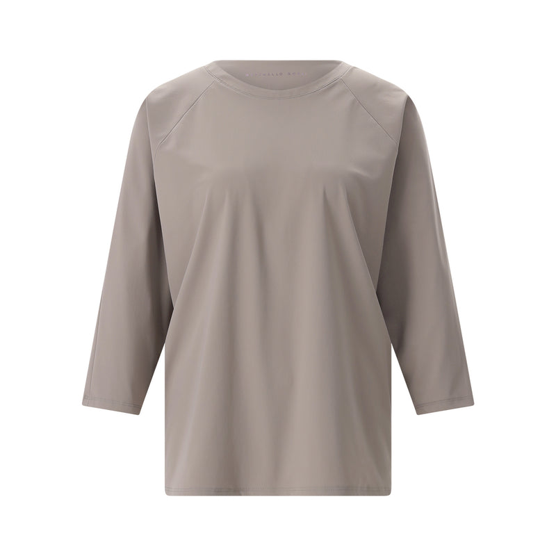 3/4-Arm T-Shirt Grazia aus Jersey 44 / Grau