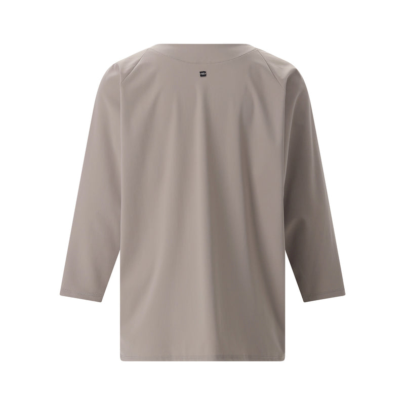 3/4-Arm T-Shirt Grazia aus Jersey 44 / Grau