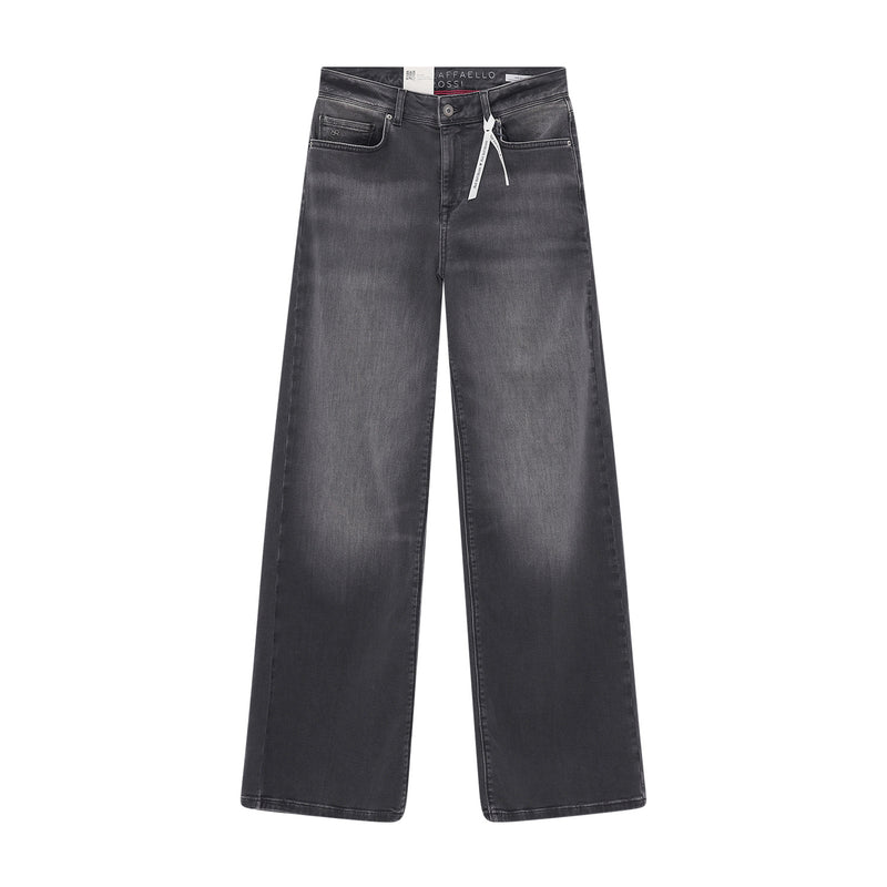 Raffaello Rossi Wide-Leg-Jeans aus Baumwoll-Mix Damen