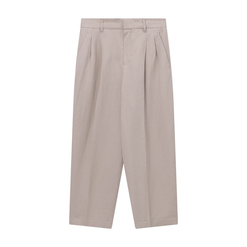 ROSSI Cropped Stoffhose Noa mit Leinen Damen