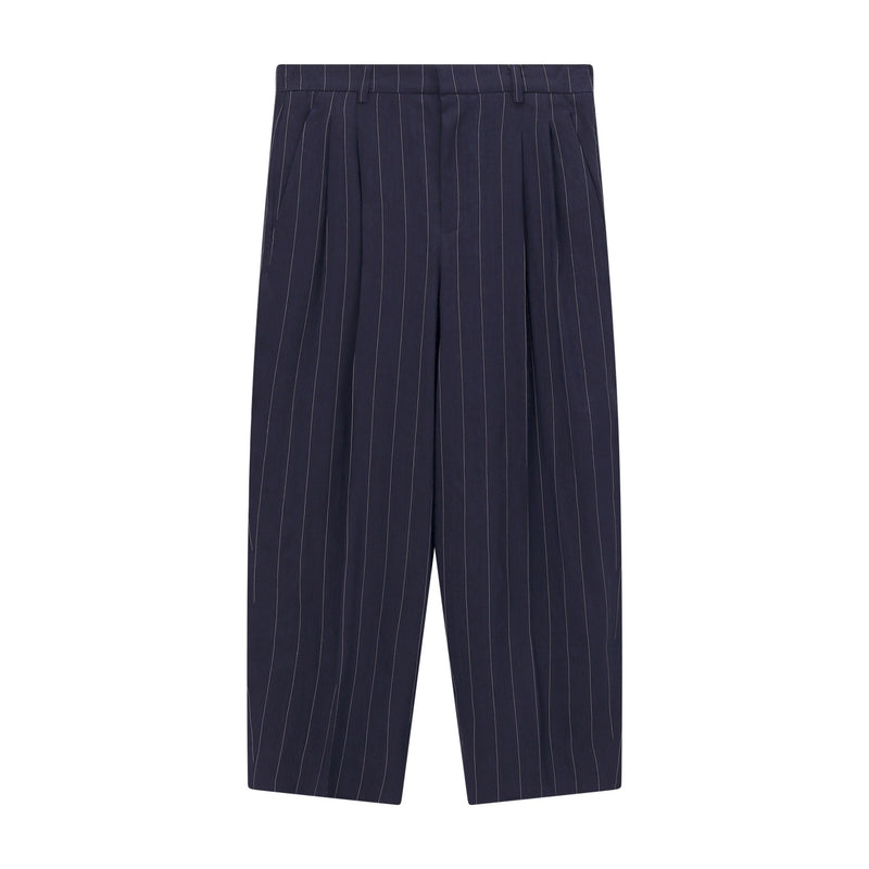 Gestreifte Hose Noa XL / Dunkelblau