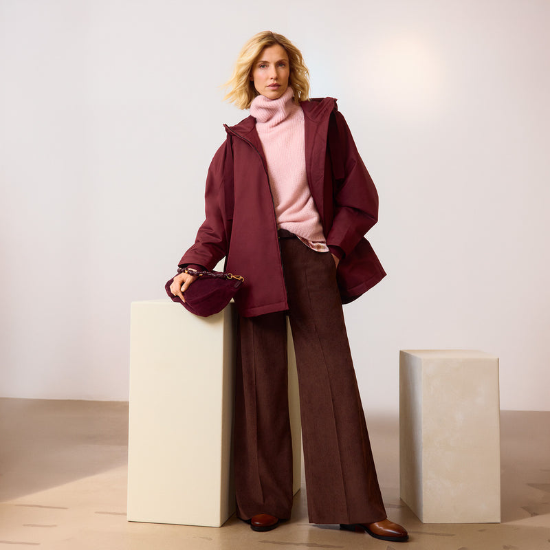 HEMISPHERE Rollkragenpullover aus Kaschmir & Seide Damen