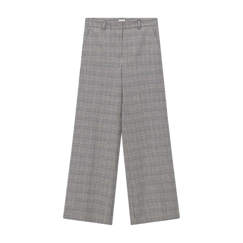 Karierte Stoffhose Shiloh 46 / Braun