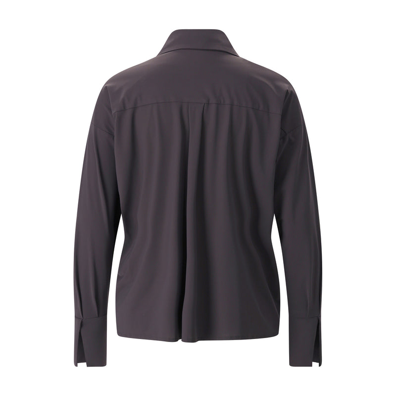 Hemdbluse Melory 44 / Dunkelbraun