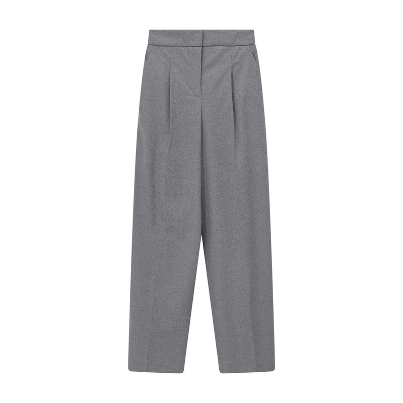 Hose Willow aus Viskose-Woll-Mix 44 / Grau