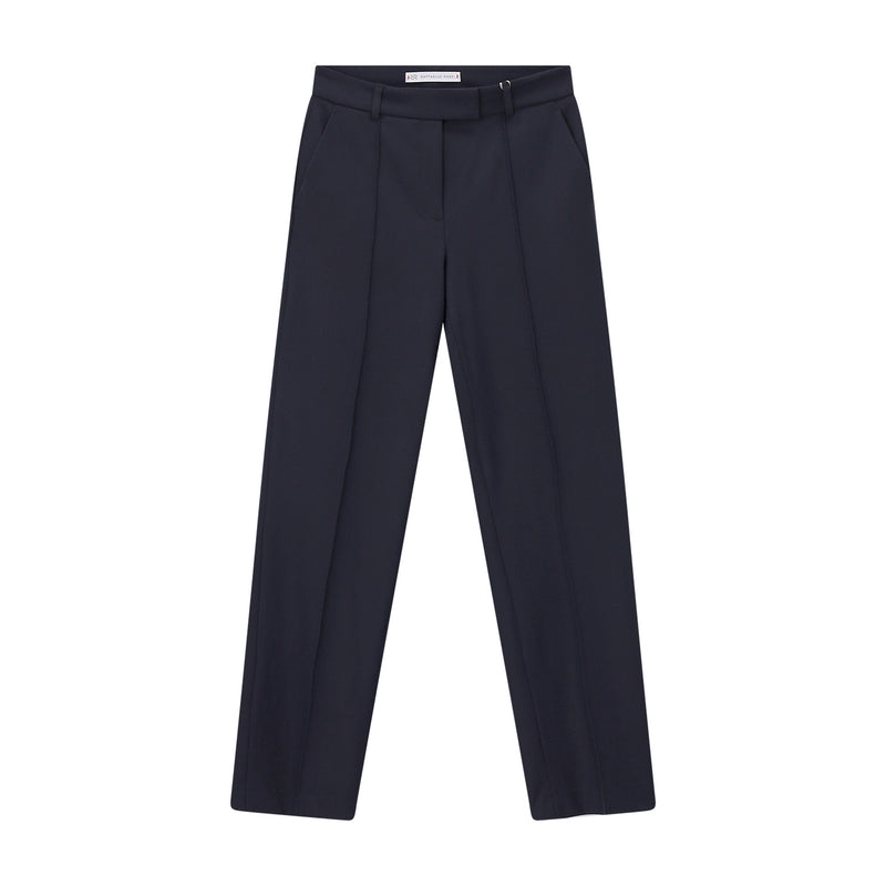 Hose Yvi aus Viskose-Mix 46 / Navy