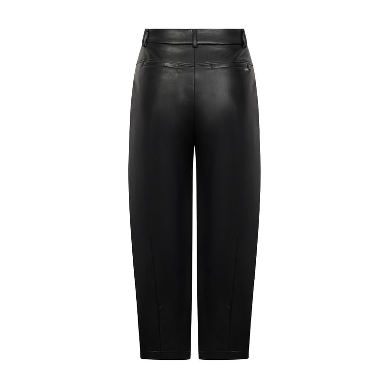 Hose Phibi 7/8 aus veganem Leder
