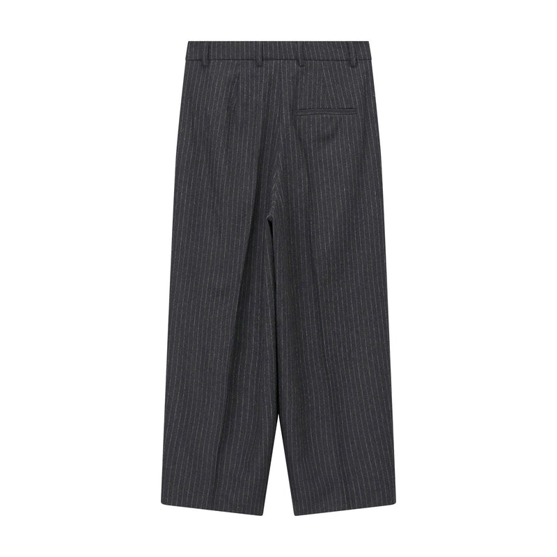 Hose aus Woll-Mix L / Anthrazit