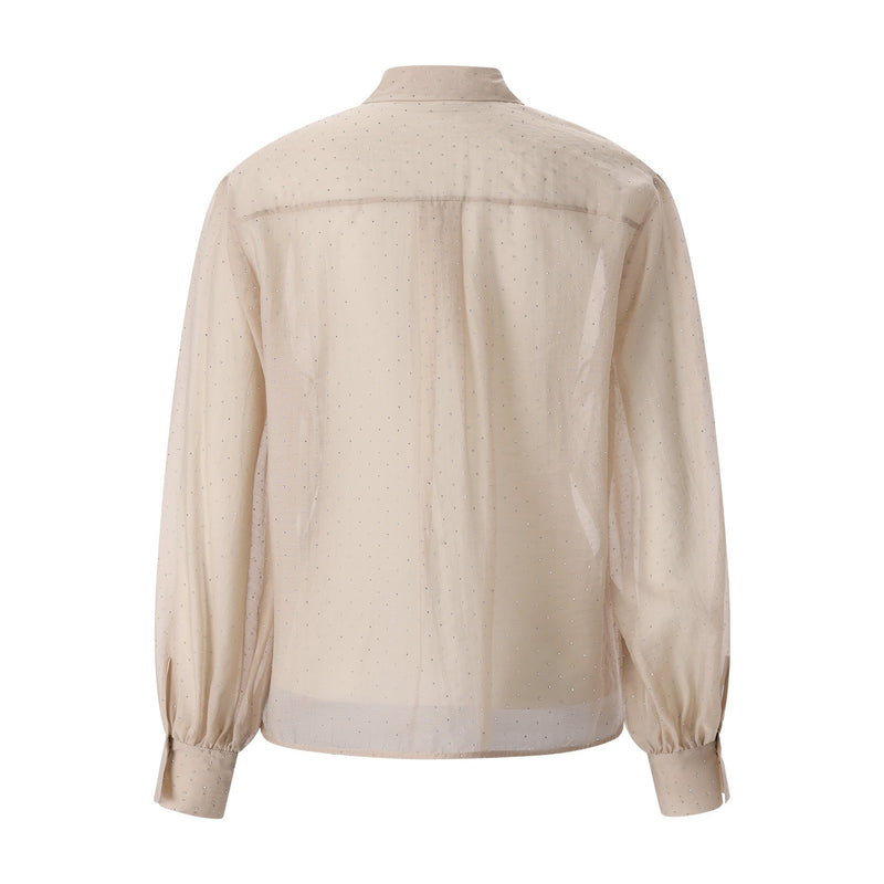 Luisa Cerano Hemdbluse mit Strass Damen